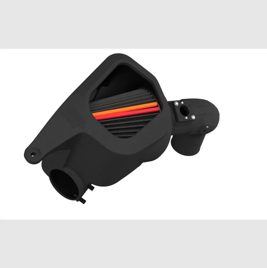 50-1592D – K&N FILTER Cold Air Intake, Black Polyethylene Tube Black Dryflow Filter With Airbox - view 2
